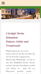 Mobile Screenshot of citylight-media.de
